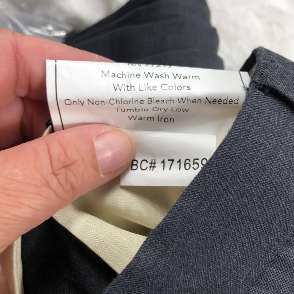 Joseph & Feiss men’s gray dress pants size 32x34 - Picture 11 of 11